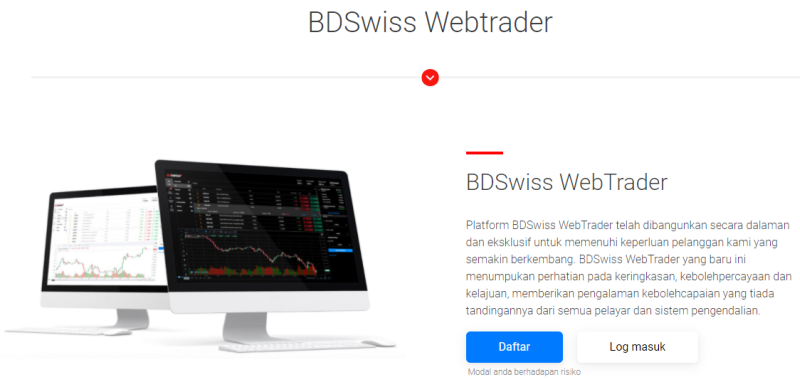 BDSwiss Webtrader MY