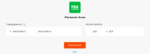FBS Account Opening