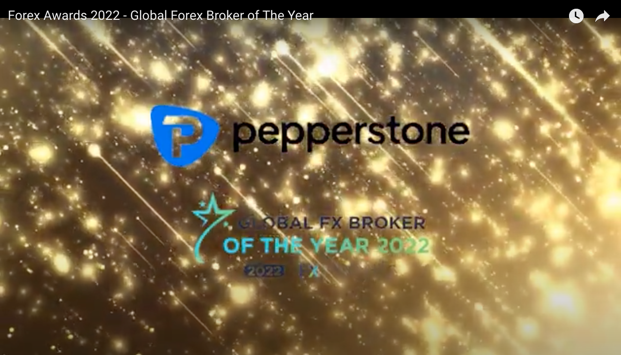 Pepperstone Wins Global Forex Broker of the Year